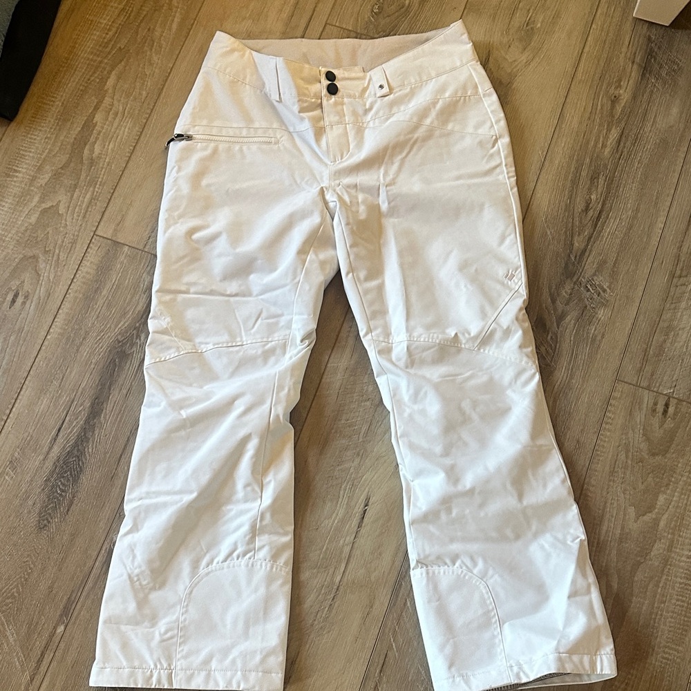 Obermeyer Malta Ski Pants - White 8 SHORT